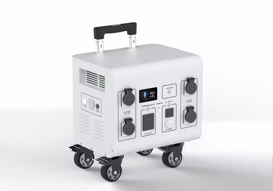 전기 자동차 전원 은행용 6000W 휴대용 리튬 배터리 발전소