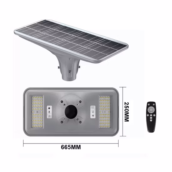 정원과 광장을 위한 12W LED 태양광 주차등